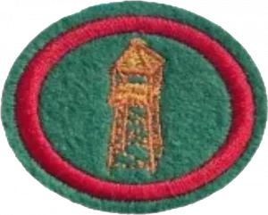 Insignia de la especialidad Grandes construcciones rústicas