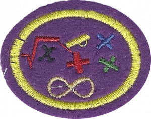 Insignia de la especialidad Habilidad matemática I