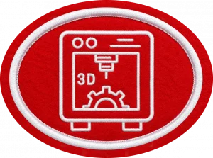 Insignia de la especialidad Impresión 3D