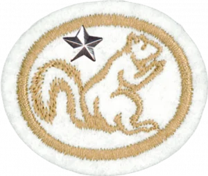 Insignia de la especialidad Mamíferos – Avanzado