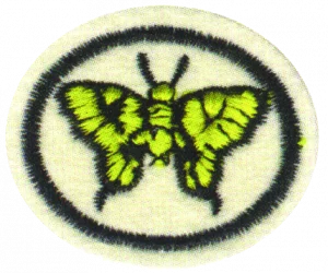 Insignia de la especialidad Mariposas