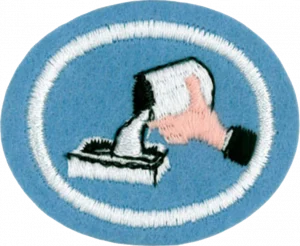 Insignia de la especialidad Modelado en yeso