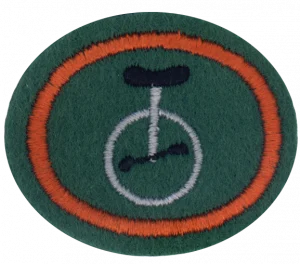 Insignia de la especialidad Monociclismo