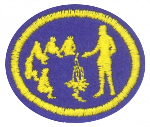 Insignia de la especialidad Narración de historias cristianas