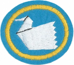 Insignia de la especialidad Origami