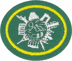 Insignia de la especialidad Parques nacionales y sitios patrimoniales