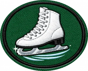 Insignia de la especialidad Patinaje sobre hielo