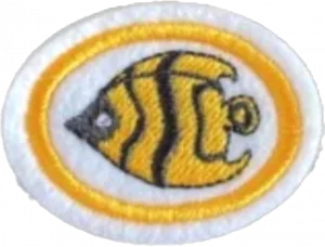 Insignia de la especialidad Peces ornamentales