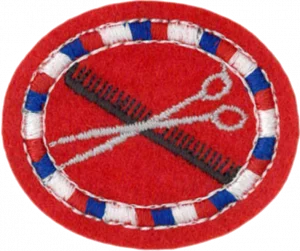 Insignia de la especialidad Peluquería