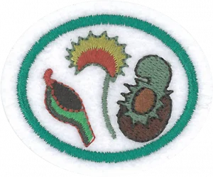 Insignia de la especialidad Plantas depredadoras