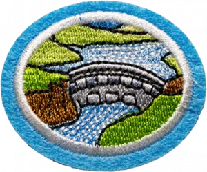 Insignia de la especialidad Presas y diques