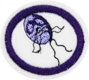 Insignia de la especialidad Protozoarios