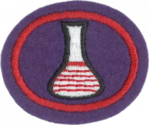 Insignia de la especialidad Química