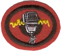 Insignia de la especialidad Radio de banda ciudadana