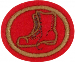 Insignia de la especialidad Reparación de calzado