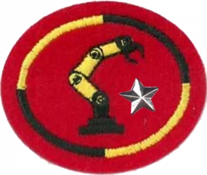 Insignia de la especialidad Robótica – Avanzado