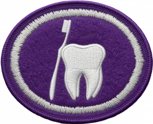Insignia de la especialidad Salud dental