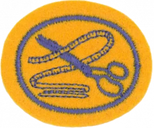 Insignia de la especialidad Sastrería