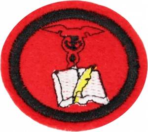 Insignia de la especialidad Secretariado