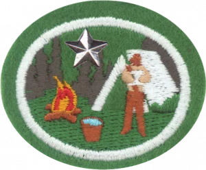 Insignia de la especialidad Seguridad en el campamento – Avanzado