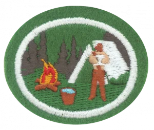 Insignia de la especialidad Seguridad en el campamento