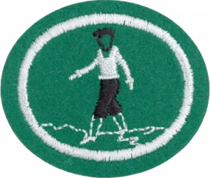 Insignia de la especialidad Senderismo