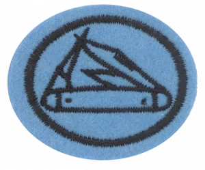 Insignia de la especialidad Tallado en madera