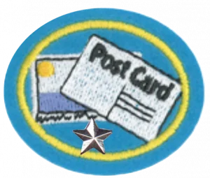 Insignia de la especialidad Tarjetas postales – Avanzado