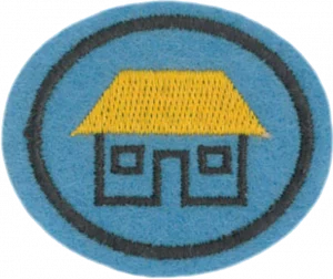 Insignia de la especialidad Techos de paja