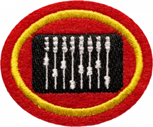Insignia de la especialidad Técnico de audio