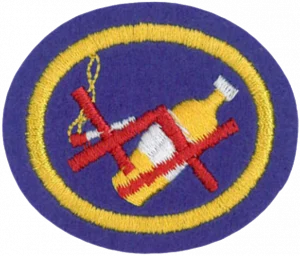Insignia de la especialidad Temperancia