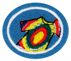 Insignia de la especialidad Teñido de camisetas