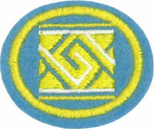 Insignia de la especialidad Trabajos en telar