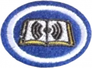 Insignia de la especialidad Transmisiones de cultos en línea