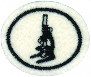 Insignia de la especialidad Vida microscópica