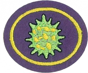 Insignia de la especialidad Virus
